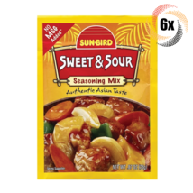 6x Packets Sun Bird Sweet & Sour Seasoning Mix | Authentic Asian Taste | .87oz - £14.69 GBP