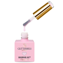 Glitterbels Hema Free Builder-Bel Gel - ROSABELLA, 0.5 Oz.