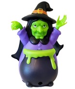 Motion Activated Spooky CACKLING WITCH IN CAULDRON Figure Light Sound De... - $121.39 MXN