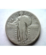 1927 STANDING LIBERTY QUARTER VERY GOOD+ VG+ NICE ORIGINAL BOBS COINS 99... - $14.50