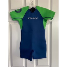 Body Glove Wetsuit Royal Blue and Lime Green Boys Size Large L Style 211... - $14.69