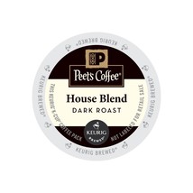 Peet&#39;s Coffee House Blend Coffee 22 to 132 Keurig K cups Pick Any Size F... - £21.46 GBP+
