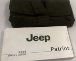 2008 Jeep Patriot Owners Manual Handbook with Case OEM F04B23060 - $44.99