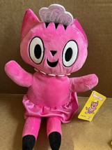 Kohl&#39;s Cares Ballet Cat Pink Plush doll 11&quot;  Princess smiley face underpants NOS - £11.83 GBP