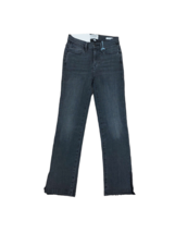 FRAME Womens Straight Fit Jeans Le High Straight Solid Grey Size 25W LHSTRSS278 - £43.68 GBP