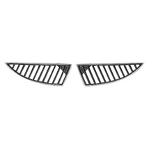 New Grille For 04-05 Mitsubishi Lancer Right Side Chrome Shell Silver Black - £52.80 GBP