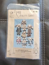 &quot;The Bunny Patch&quot; ©1990 Down Memory Lane Craft Pattern # 36 UNCUT - £6.68 GBP