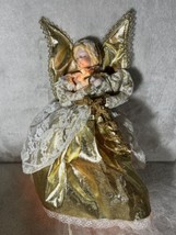 Sears Christmas Tree Topper Angel 14” Light Animated - $29.65
