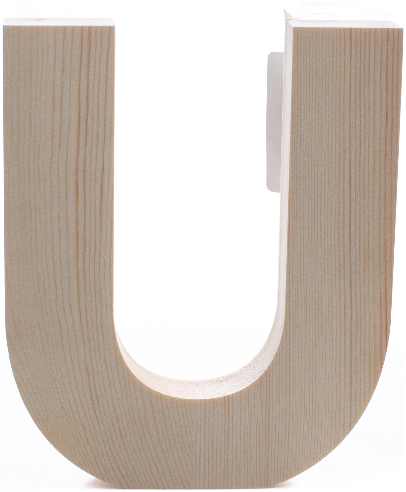 Hampton Art Chunky Wood Letter 8&quot;-U - $8.44