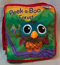 Lamaze &quot;PEEK-A-BOO FOREST&quot; FABRIC BABY BOOK Sensory TOY - $12.38