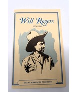 Vtg Longines Symphonette Society Will Rogers Great American Triumphs Pam... - $9.71 CAD