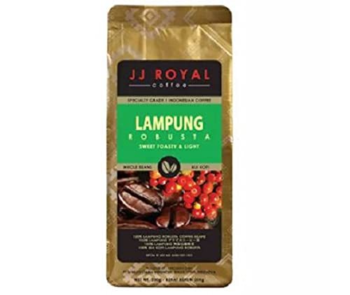 JJ Royal Coffee - Lampung 100% Robusta (Whole Bean) 200g - Our Lampung W... - $36.66
