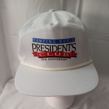 Vintage Camping World Presidents Club  Cap Rope Snapback Trucker Baseball Hat - $19.79