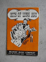 1937 Song Book Hits of Long Ago by Belmont Music - $18.81