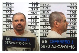 El Chapo Mug Shot 8X10 Photo Mexico Organized Crime Drug Cartel Picture Guzman - £3.88 GBP