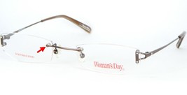 Woman&#39;s Day Wd 104 Brown Eyeglasses Glasses Rimless 51-19-135mm (Notes) - £14.02 GBP