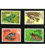 Papua New Guinea #257-60 Tree Frogs - MNH - £3.14 GBP