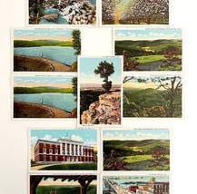Ozarks Arkansas Lot Of 11 Postcards Landscape Landmarks Linen c1930s PCBG9A - £19.80 GBP