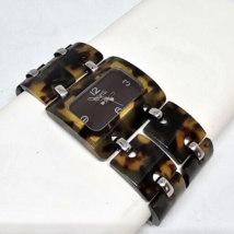 MICHAEL KORS Brown Tortoise Shell Acetate Bracelet Watch MK4046 - £23.66 GBP