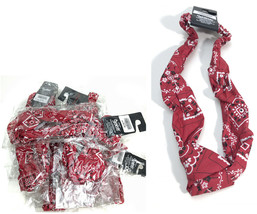 Wholesale Lot of 8 Body Rage Spencers Red Knotted headband Retail $55 - $15.47