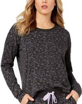 Jenni by Jennifer Moore Womens Brushed Back Terry Pajama Top Only,1-Piece, M - $22.56