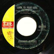 Johnny Rivers *Look To Your Soul / Something Strange* 45 rpm Vinyl 7&quot; Si... - £2.20 GBP