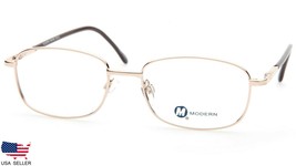 New Modern Optical Wayne Gold Eyeglasses Glasses Metal Frame 50-17-140 B34mm - £23.49 GBP