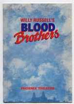 Willy Russell&#39;s Blood Brothers Program Phoenix Theatre London 1990&#39;s - $11.88