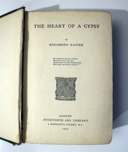 ROSAMOND NAPIER Heart Of A Gypsy 1st Edition c1909 Very Scarce Title - $27.55