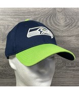 New Era 9Forty Seattle Seahawks Strapback Hat Cap Adjustable NFL Footbal... - £8.24 GBP