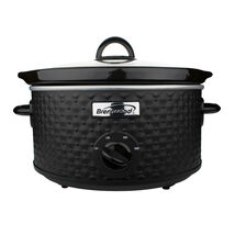 Brentwood 3.5 Quart Diamond Pattern Slow Cooker in Black - $64.95