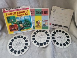 Vintage View-Master Charlie Brown’s Summer Fun (B548) 3 Reel Set + Booklet (1) - £5.33 GBP