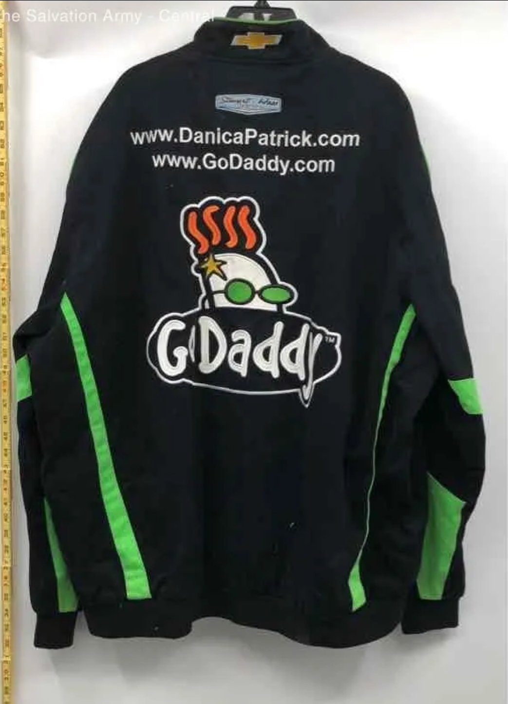 JH Design Unisex Adult Black Danica Patrick Go Daddy Racing-NASCAR ...