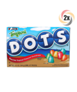 2x Packs Tootsie Dots Assorted Tropical Flavored Gumdrops Theater Candy ... - $233.76 MXN
