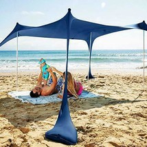 SUN NINJA Pop Up Beach Tent Sun Shelter UPF50+,Ground Pegs and Stability... - $1,227.07 MXN+