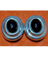 Silver &amp; Spinel earings.C.1980. - $20.57 CAD