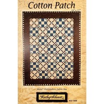 Cotton Patch Quilt PATTERN by Kathy Schmitz KS-1305 Piecemakers Moda - $8.99