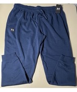 Under Armour Loose Rival Fleece Joggers Men’s 2XL Blue - $437.02 MXN