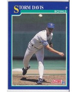 M) 1991 Score Baseball Trading Card - Storm Davis #511 - £1.56 GBP