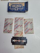 DELUXE PONTIAC DOUBLE EDGE BLADES VINTAGE IN ORIGINAL BOXES image 7