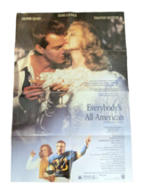 Poster Everybody&#39;s All-American (1988) Original Video Store Poster Vintage - £10.15 GBP