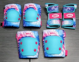 BELL Protective Gear Knee Wrist Elbow Bicycle Skateboard Scooter Pads Ti... - $19.99