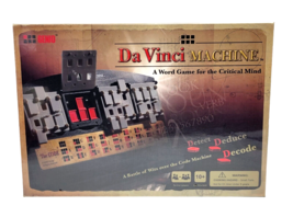 Da Vinci Machine Board Game A Word Game for the Critical Mind NEW Sealed... - $31.47