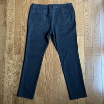 Nobo Skinny Jeans Womens 17 Black Curvy Midrise Stretch Denim Pants 37x30 - £6.15 GBP