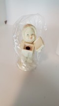 Department 56 Snowbabies "A Gift For You" January Christmas New In Box Nib - £15.65 GBP