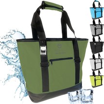 Enthusiast Gear Dry Bag Cooler Tote - Collapsible, With Side Pocket -, 20 Cans - £41.67 GBP