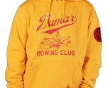 Hawke &amp; Dumar Rowing Club sculling boat Yellow Red Pullover Hoodie - $44.25