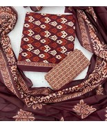 Suits-Cotton Suit Set-Unstitched Suits- Cotton Print Suits for Women-Ind... - $60.00