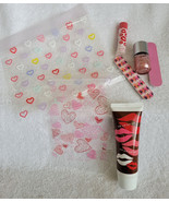 Kisses Hand &amp; Lip Gift Bag - hearts ziplock bag - $92.28 MXN
