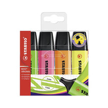 Stabilo Boss Highlighter - Wallet of 4 - £15.98 GBP